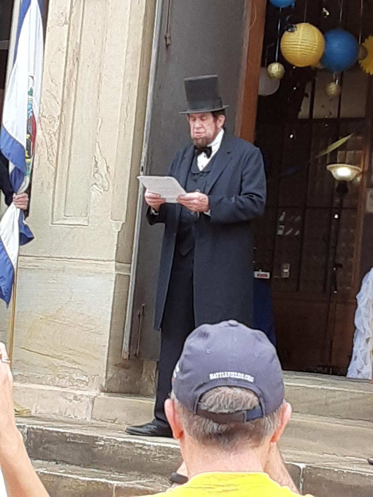Abraham Lincoln Portrayal